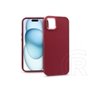 Haffner Frame szilikon tok (Apple iPhone 15, Plus magenta)