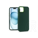 Haffner Frame szilikon tok (Apple iPhone 15, Plus zöld)