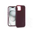 Haffner Frame szilikon tok (Apple iPhone 15, bíbor)