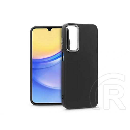 Haffner Frame szilikon tok (Samsung A155 Galaxy A15 4G/5G, fekete)