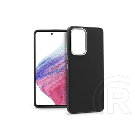 Haffner Frame szilikon tok (Samsung A536U Galaxy A53 5G, fekete)