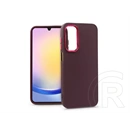 Haffner Frame szilikon tok (Samsung SM-A256 Galaxy A25 5G, bíbor)