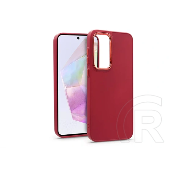 Haffner Frame szilikon tok (Samsung SM-A356 Galaxy A35 5G, magenta)