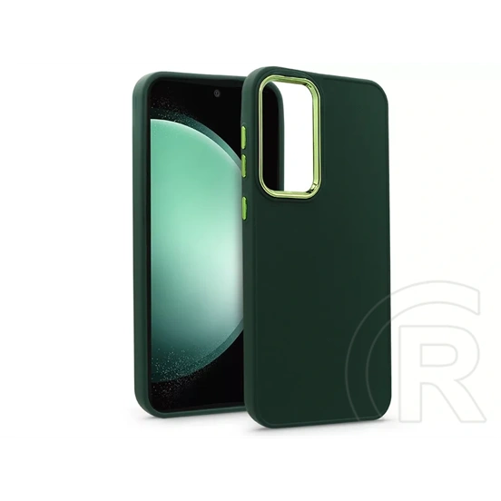 Haffner Frame szilikon tok (Samsung SM-S711 Galaxy S23 FE, zöld)