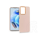 Haffner Frame szilikon tok (Xiaomi Redmi Note 12 Pro 5G/Poco X5 Pro 5G, pink)