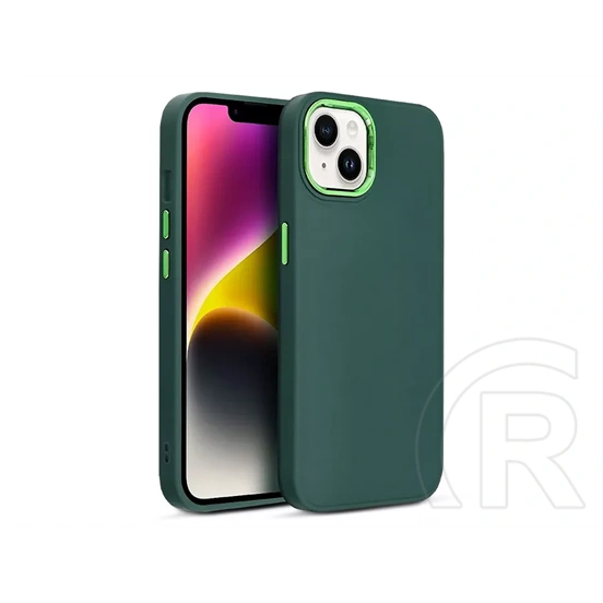 Haffner Frame szilikon tok (Xiaomi Redmi Note 12 Pro 5G/Poco X5 Pro 5G, zöld)
