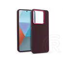 Haffner Frame szilikon tok (Xiaomi Redmi Note 13 Pro 5G/Poco X6 5G, bíbor)