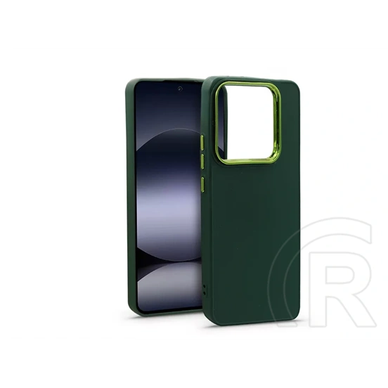 Haffner Frame szilikon tok (Xiaomi Redmi Note 14 4G/Note 14 5G, zöld)