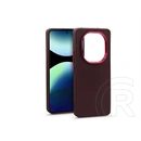 Haffner Frame szilikon tok (Xiaomi Redmi Note 14 Pro 5G/Note 14 Pro+ 5G, bíbor)