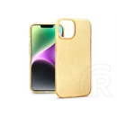 Haffner Glitter szilikon tok (Apple iPhone 14, arany)