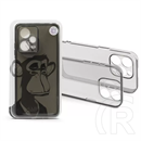 Haffner Gray Monkey szilikon tok (Xiaomi Redmi Note 12 Pro+ 5G átlátszó)