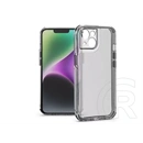 Haffner Matrix Clear kameravédős szilikon tok (Apple iPhone 14, átlátszó)