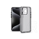 Haffner Matrix Clear kameravédős szilikon tok (Apple iPhone 15 Pro, átlátszó)