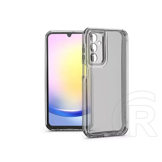 Haffner Matrix Clear kameravédős szilikon tok (Samsung SM-A256 Galaxy A25 5G, átlátszó)