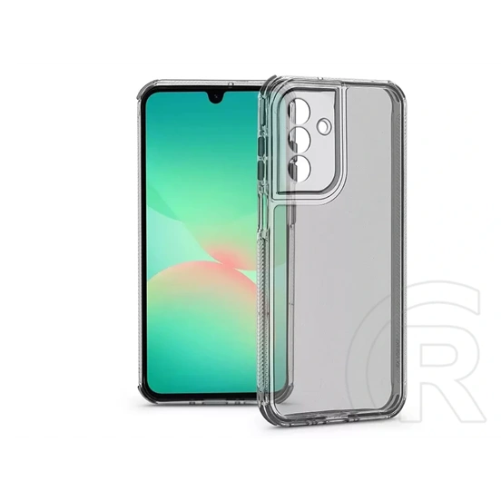 Haffner Matrix Clear kameravédős szilikon tok (Samsung SM-A266 Galaxy A26, 5G átlátszó)