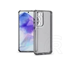 Haffner Matrix Clear kameravédős szilikon tok (Samsung SM-A556 Galaxy A55 5G, átlátszó)