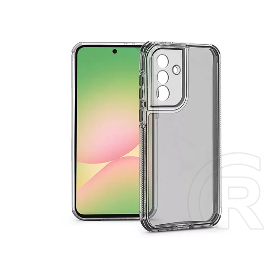 Haffner Matrix Clear kameravédős szilikon tok (Samsung SM-A566 Galaxy A56 5G, átlátszó)