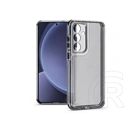 Haffner Matrix Clear kameravédős szilikon tok (Samsung SM-S936 Galaxy S25+, átlátszó)