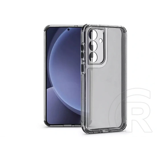 Haffner Matrix Clear kameravédős szilikon tok (Samsung SM-S936 Galaxy S25+, átlátszó)