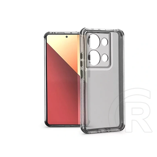 Haffner Matrix Clear kameravédős szilikon tok (Xiaomi Redmi Note 13 Pro 4G/PocoM6 Pro, átlátszó)