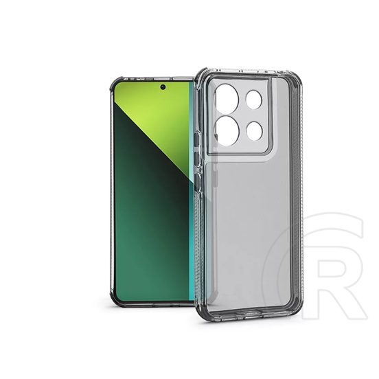 Haffner Matrix Clear kameravédős szilikon tok (Xiaomi Redmi Note 13 Pro 5G/PocoX6 5G, átlátszó)