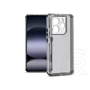 Haffner Matrix Clear kameravédős szilikon tok (Xiaomi Redmi Note 14 4G/Note 14 5G, átlátszó)
