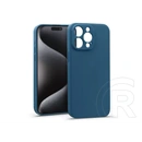 Haffner Matt szilikon tok (Apple iPhone 15 Pro Max, kék)
