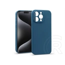 Haffner Matt szilikon tok (Apple iPhone 15 Pro, kék)