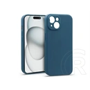 Haffner Matt szilikon tok (Apple iPhone 15, kék)