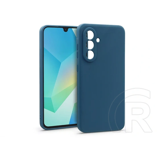 Haffner Matt szilikon tok (Samsung Galaxy A16 4G/A16 5G, kék)