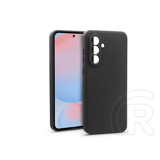 Haffner Matt szilikon tok (Samsung SM-A566 Galaxy A56 5G, fekete)