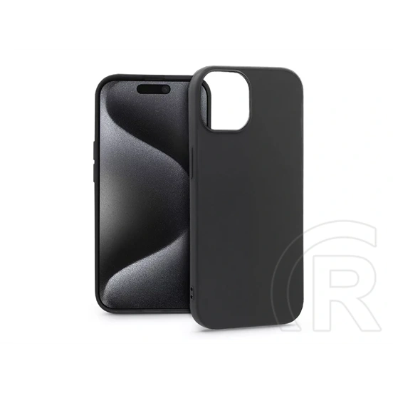 Haffner Matt tok (Apple iPhone 15 Pro, fekete)