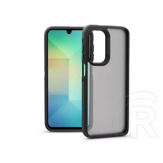 Haffner Neo szilikon tok (Samsung SM-A266 Galaxy A26 5G, fekete)