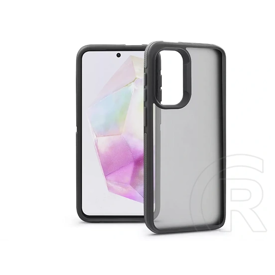Haffner Neo szilikon tok (Samsung SM-A366 Galaxy A36 5G, fekete)