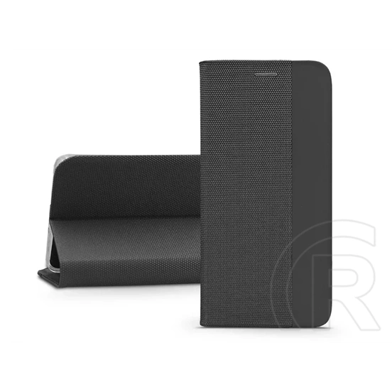 Haffner Sensitive Book Flip oldalra nyíló tok (Samsung A155 Galaxy A15 4G/5G, fekete)