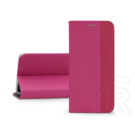 Haffner Sensitive Book Flip oldalra nyíló tok (Xiaomi Redmi Note 12 Pro 5G/Poco X5 Pro 5G, pink)