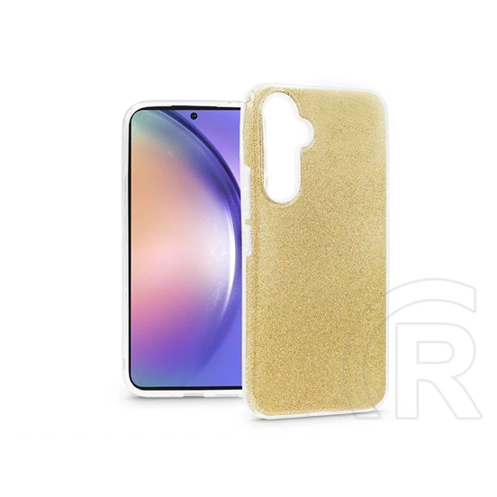 Haffner Shining szilikon tok (Samsung SM-A546 Galaxy A54 5G, arany)