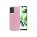 Haffner Shining szilikon tok (Xiaomi Redmi Note 12 5G/Poco X5 5G, pink)