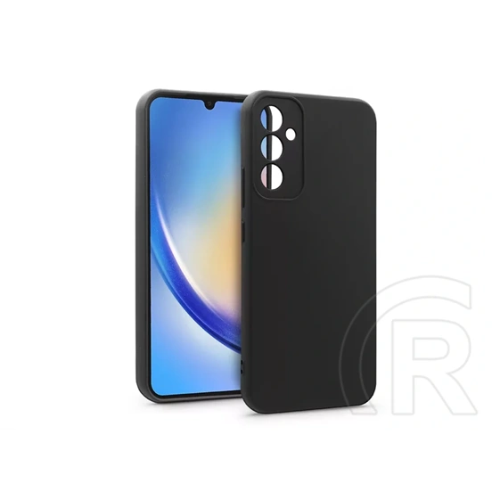 Haffner Silicone Case szilikon tok (Samsung SM-A346 Galaxy A34 5G, fekete)