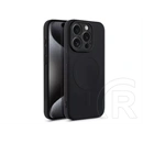 Haffner Silicone Mag Cover szilikon tok (Apple iPhone 15 Pro, fekete)
