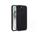 Haffner Silicone Mag Cover szilikon tok (Apple iPhone 15, fekete)