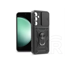 Haffner Slide Armor kameravédős ütésálló tok (Samsung SM-S711 Galaxy S23 FE, fekete)