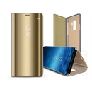 Haffner Smart Clear View Flip oldalra nyíló tok (Samsung SM-S911 Galaxy S23, arany)