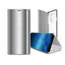 Haffner Smart Clear View Flip oldalra nyíló tok (Samsung SM-S911 Galaxy S23, ezüst)