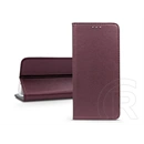 Haffner Smart Magneto Book Flip oldalra nyíló tok (Samsung SM-A356 Galaxy A35 5G, bordó)