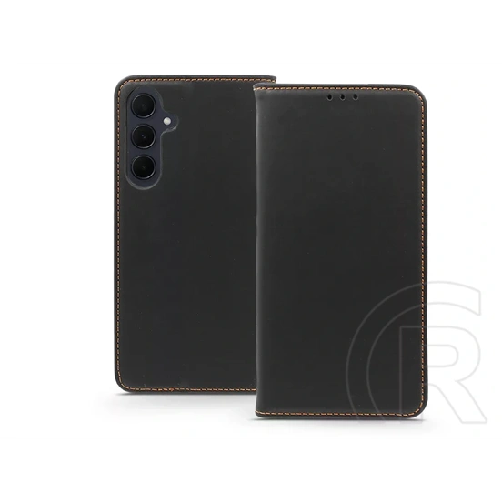Haffner Smart Pro Flip oldalra nyíló tok (Samsung SM-A356 Galaxy A35 5G, fekete)