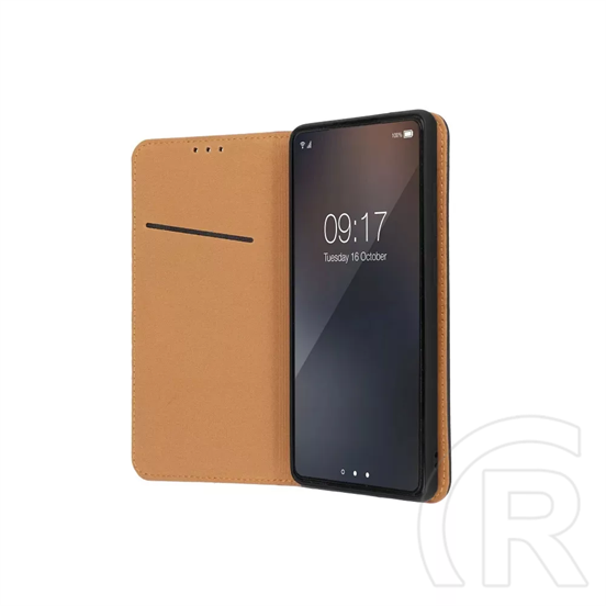 Haffner Smart Pro Flip oldalra nyíló tok (Xiaomi Redmi Note 13 4G, fekete)