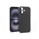 Haffner Soft szilikon tok (Apple iPhone 16, fekete)