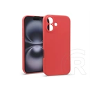 Haffner Soft szilikon tok (Apple iPhone 16, piros)