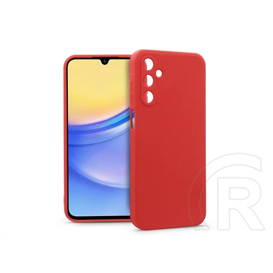 Haffner Soft szilikon tok (Samsung A155 Galaxy A15 4G/5G piros)